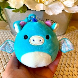 Squishmallows - Tatiana the Dragon 3 inch Clip